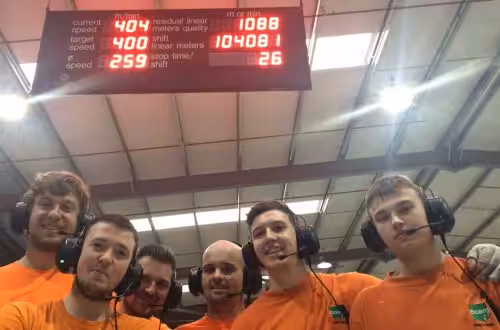 100k linear metres in 1 shift 29-10-15